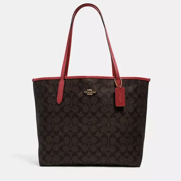 Coach...City Tote Bag - Picture 7 of 9